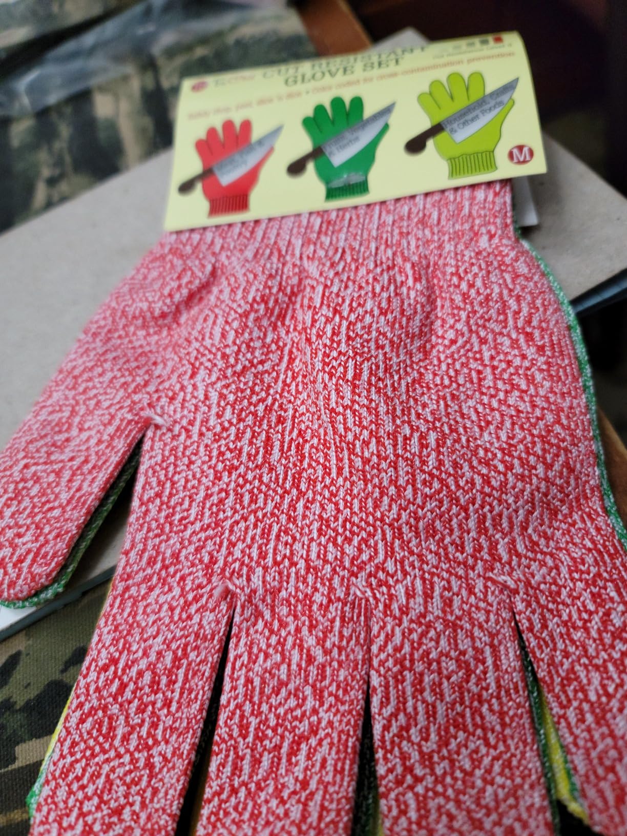 TruChef Cut Resistant Gloves – Level 5 Anti-Cut Protection, Durable, Breathable, Machine Washable Safety Gloves (Pack of 3) customer photo 2
