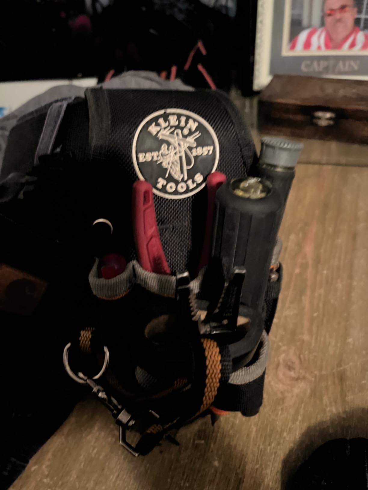 Klein Tools 5240 Tool Pouch, Tradesman Pro Maintenance Tool Pouch with 9 Pockets, Tape Thong, 2-Inch Tunnel Loop, Great Electrician Holster customer photo 1