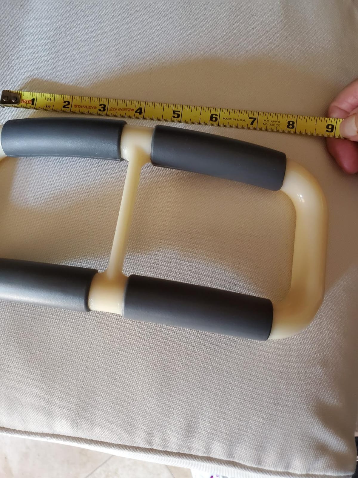 Stander Handy Handle, Lift Assist Device for Elderly and Disabled, Patient Standing Aid for Handicapped, Blue with Rubber Grip​ customer photo 1
