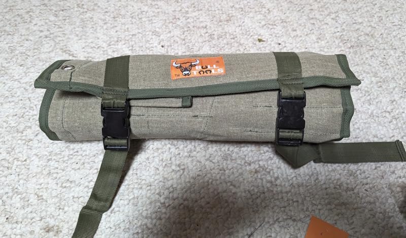 Wrench Roll, 26 Pocket Roll Up Pouch, Metric SAE Cotton Canvas Tool Bag customer photo 1