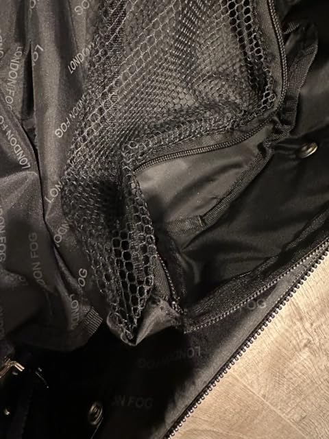 London Fog Buckingham 44 Wheeled Garment Bag, Black customer photo 1