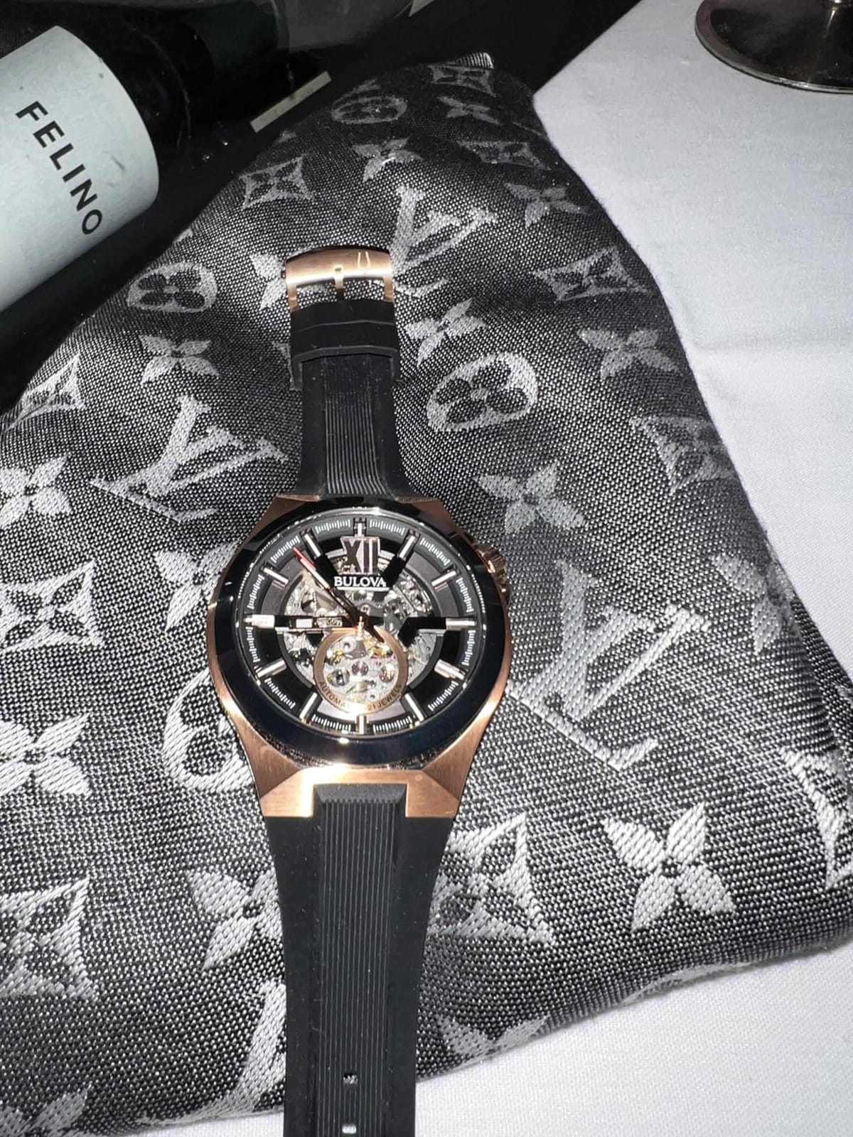 Bulova Men's Classic Maquina Automatic Open Aperture Watch customer photo 1