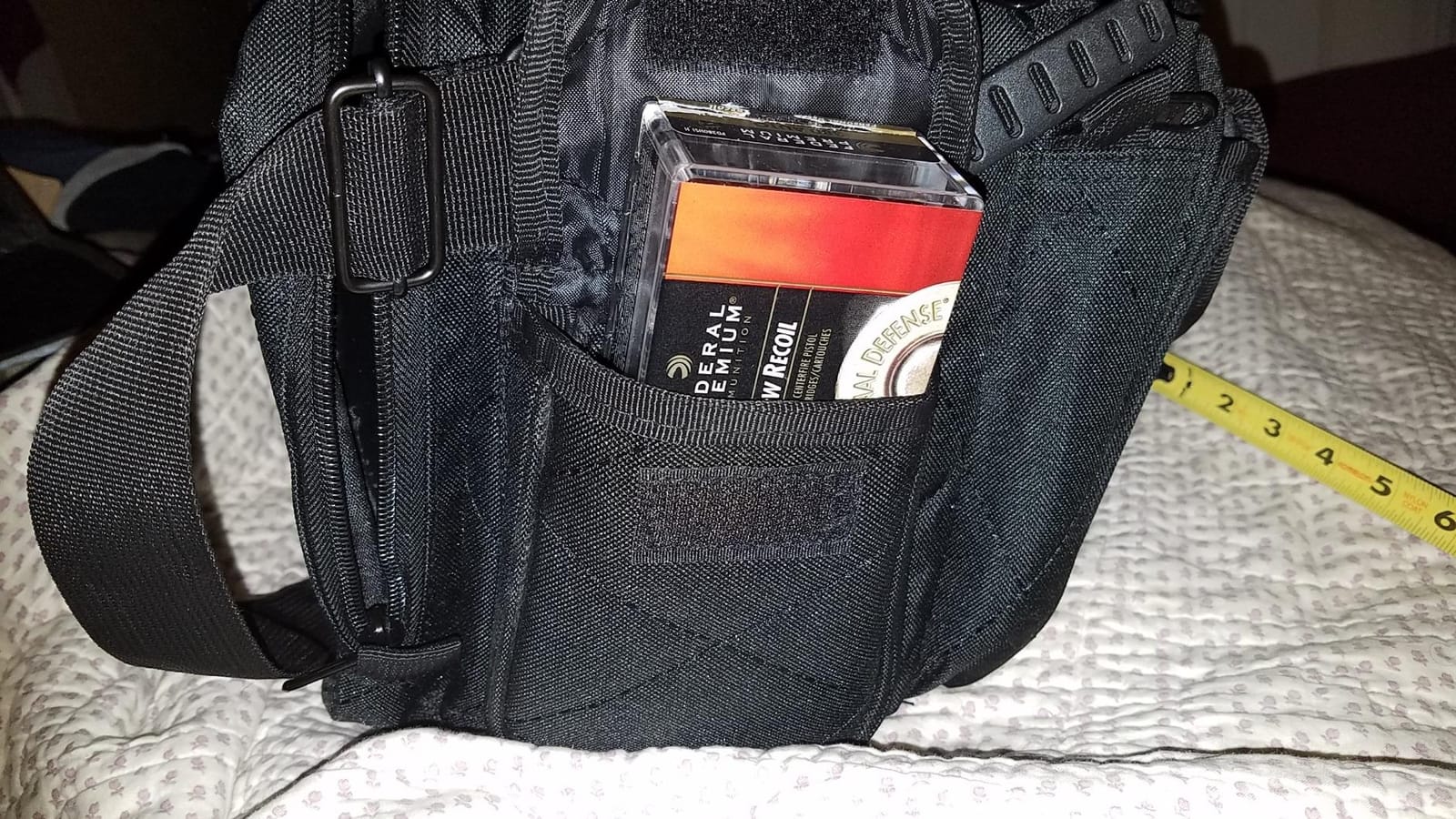 Orca Tactical Gun Range Bag for Shooting – 3+ Compact Pistol Revolver Range Bag for Handguns and Ammo – Self Standing Gun Bag – Handguns Bag with Durable Double Stitching Lockable YKK Zippers customer photo 2