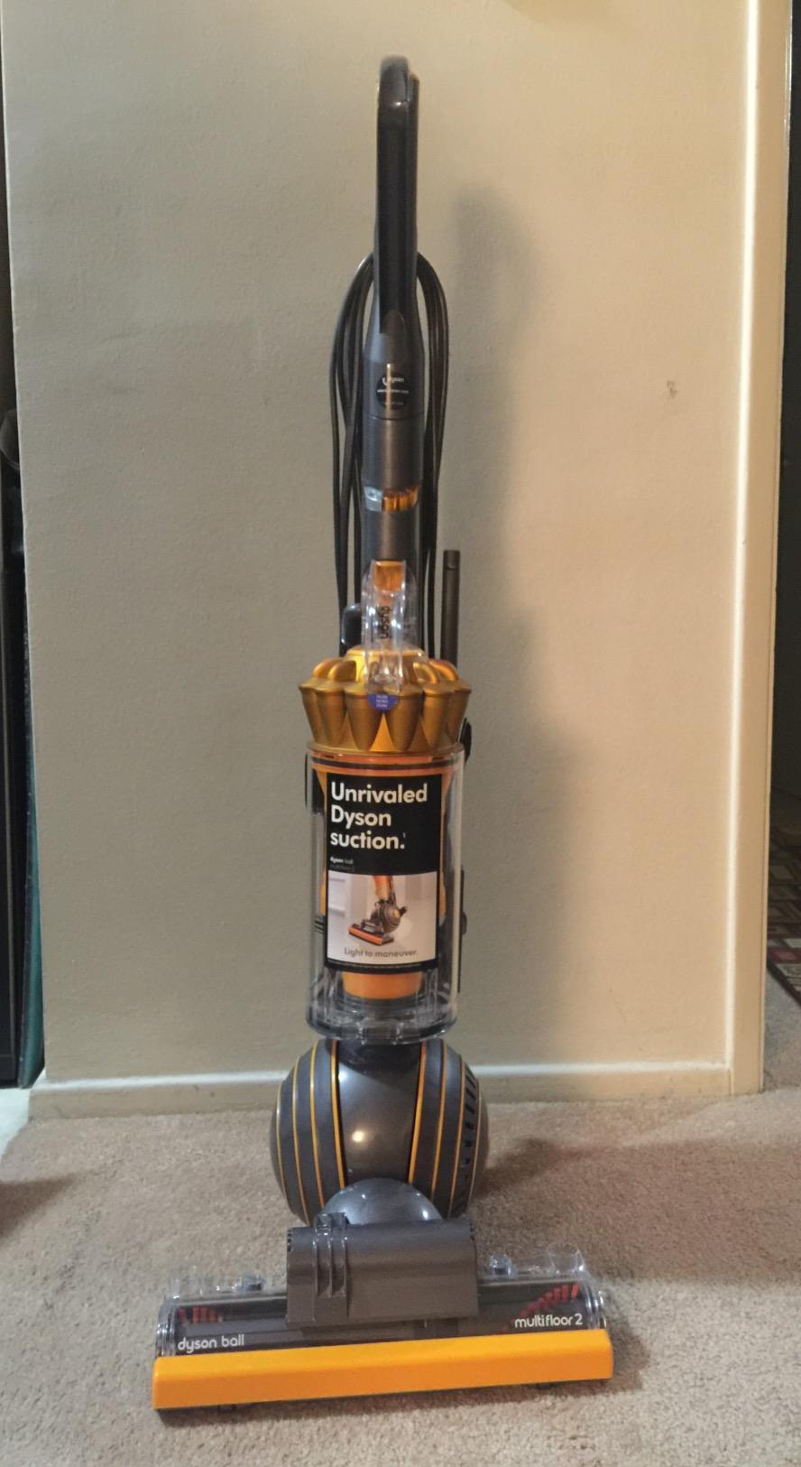 Dyson Upright Vacuum Cleaner, Ball Multi Floor 2, Yellow customer photo 1