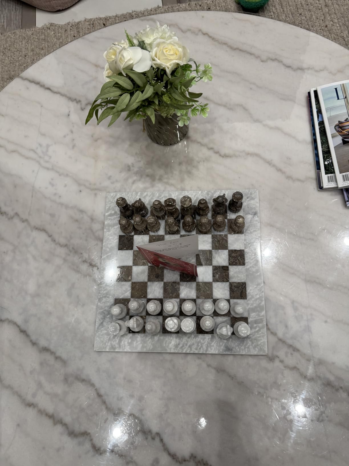Radicaln Marble Chess Set 15