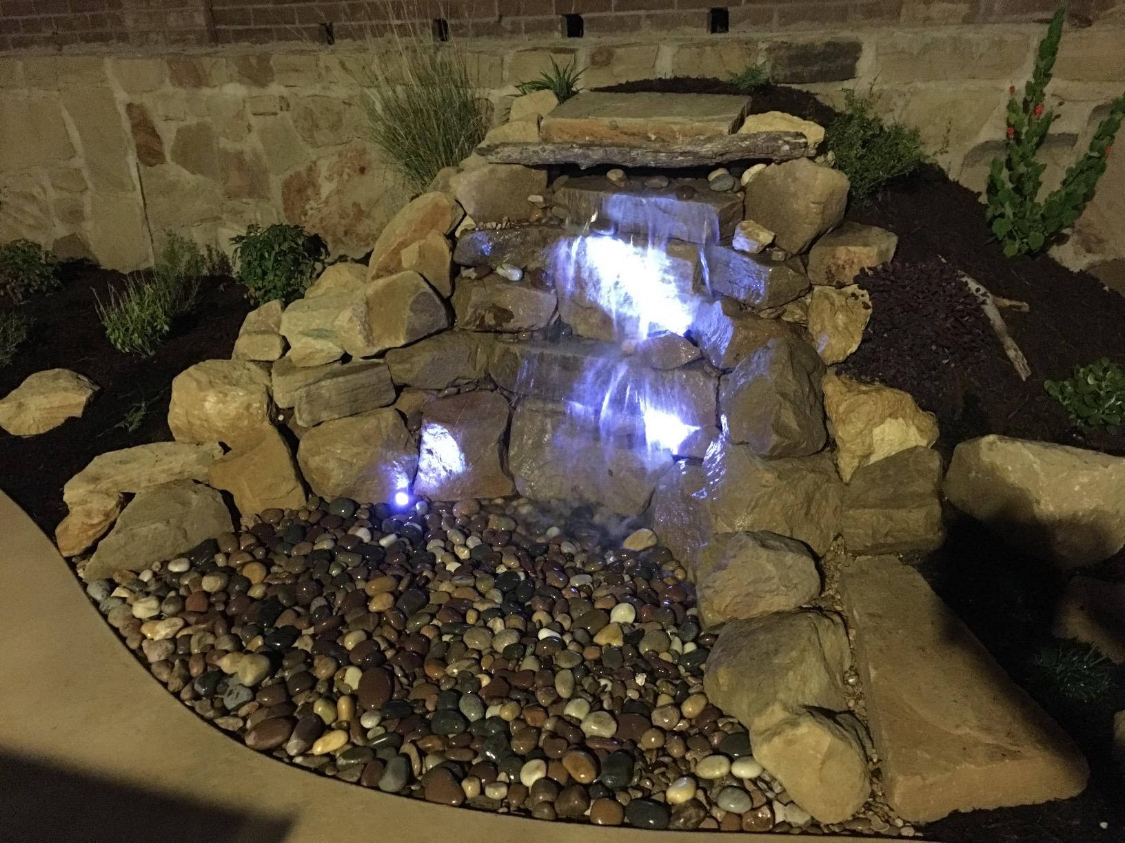 Aquascape Backyard Waterfall Fountain Kit for Landscape and Garden | 83013 Black customer photo 1