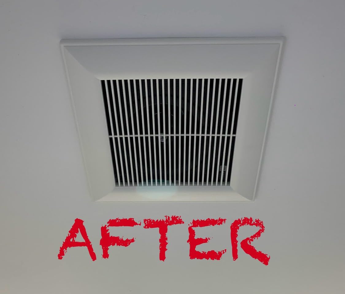 Panasonic FV-0510VS1 WhisperValue DC Pick-A-Flow Bathroom Exhaust Fan, 50-80-100 CFM, Slim 3-3/8 Inch Housing Depth customer photo 1