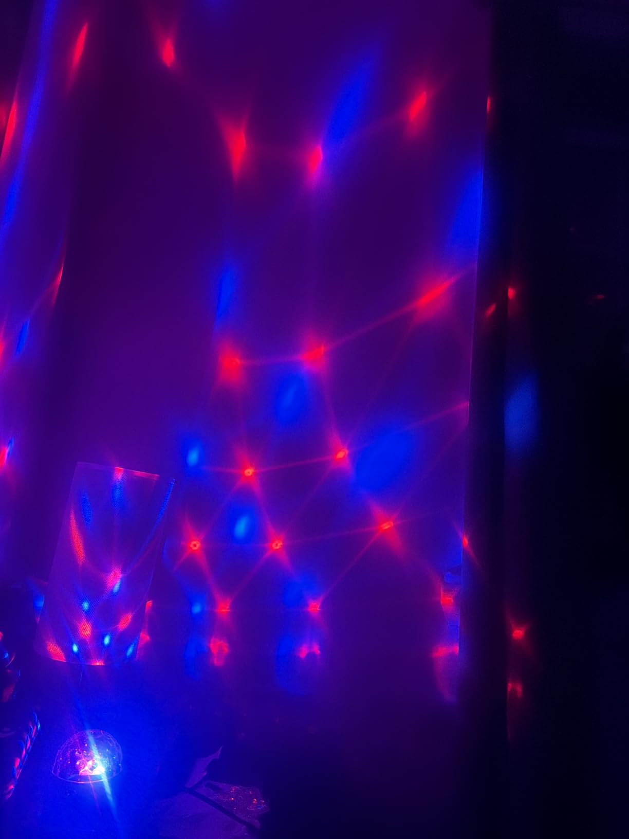 Luditek Sound Activated Party Lights with Remote DJ Lighting, Disco Ball Strobe Stage Light for Home Room Dance Parties Birthday Karaoke Stocking Stuffers New Years Eve Halloween Christmas Decorations customer photo 2