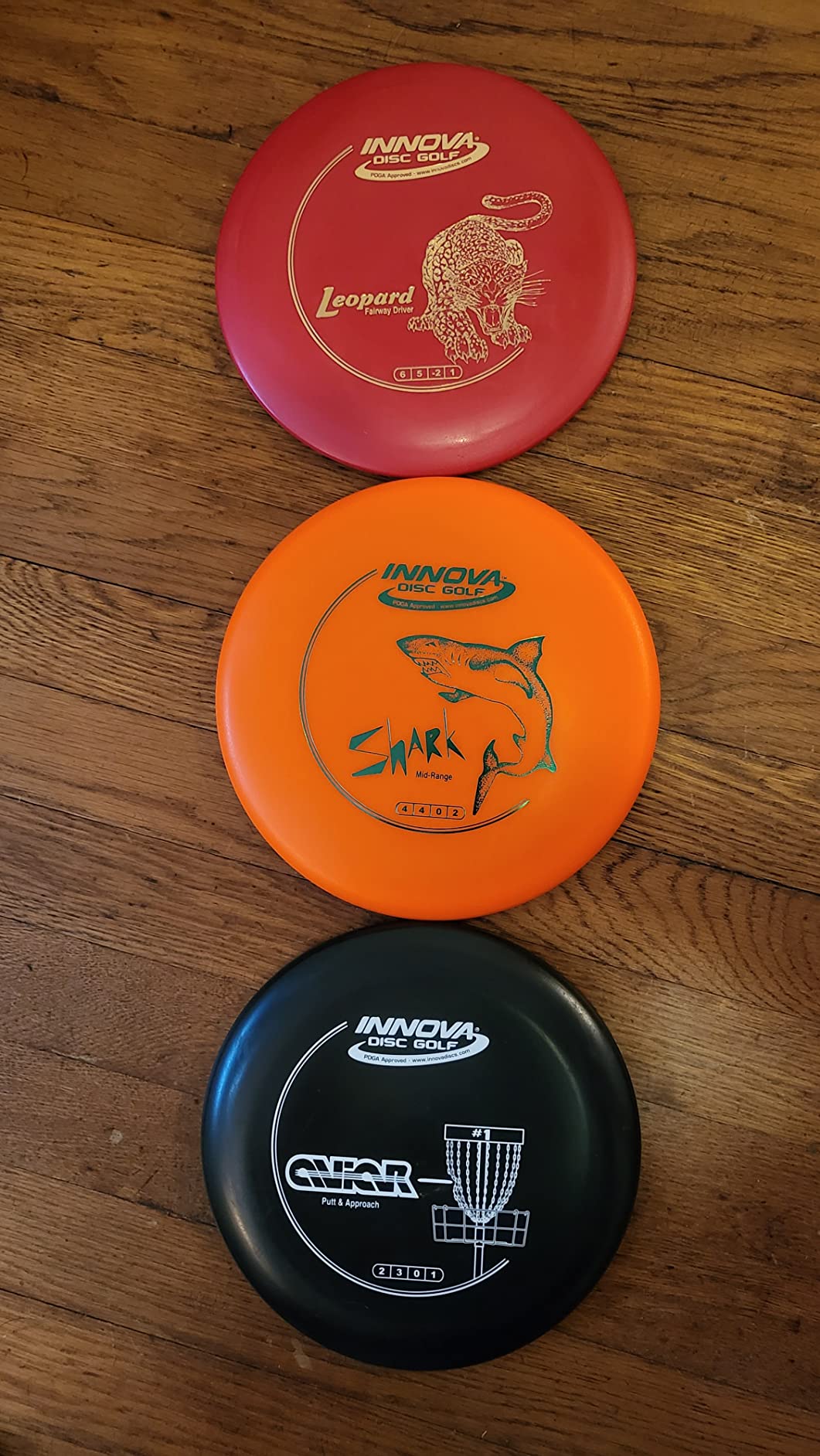 Innova Disc Golf Set – Driver, Mid-Range & Putter, Comfortable DX Plastic, Colors May Vary (3 Pack) customer photo 2