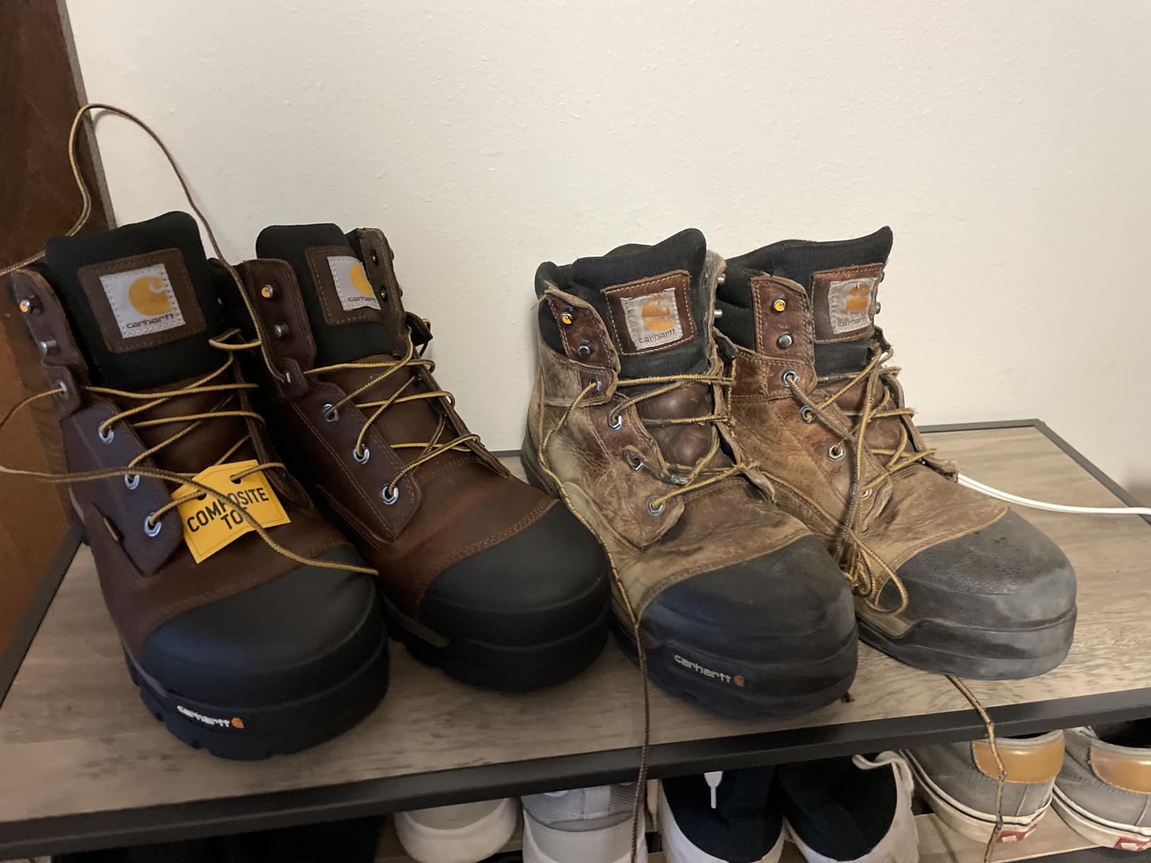 Carhartt Men's Ground Force 6” Waterproof Composite Toe Boot customer photo 2