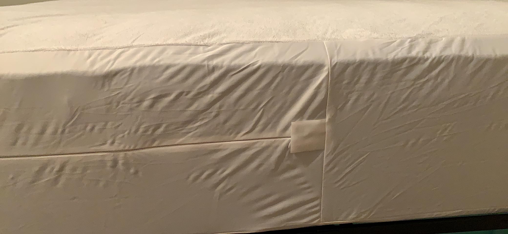 PlushDeluxe Mattress Encasement 100% Waterproof, Queen, Soft Cotton Terry customer photo 1