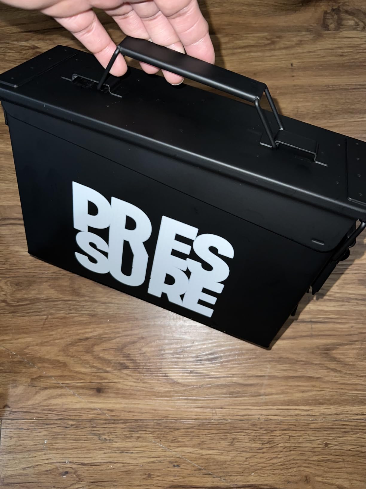 Lockable Metal Ammo Storage Box - Military & Army Steel Ammo Can for Ammunition Storage - Waterproof Ammo Crate Utility Box customer photo 2