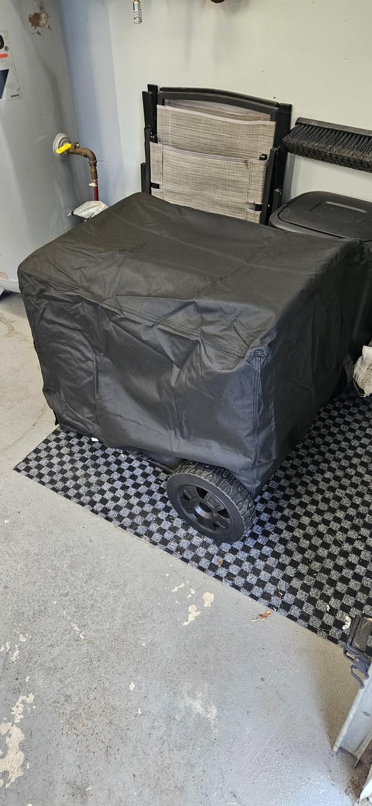 Porch Shield Generator Cover for 5000-10000W, 32 x 24 x 24 inch, Black customer photo 2