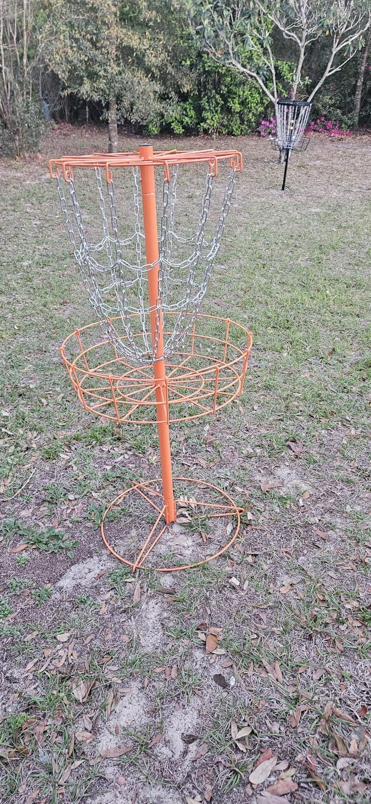 Yaheetech 12-Chain Portable Outdoor Steel Disc Golf Basket Practice Target customer photo 2