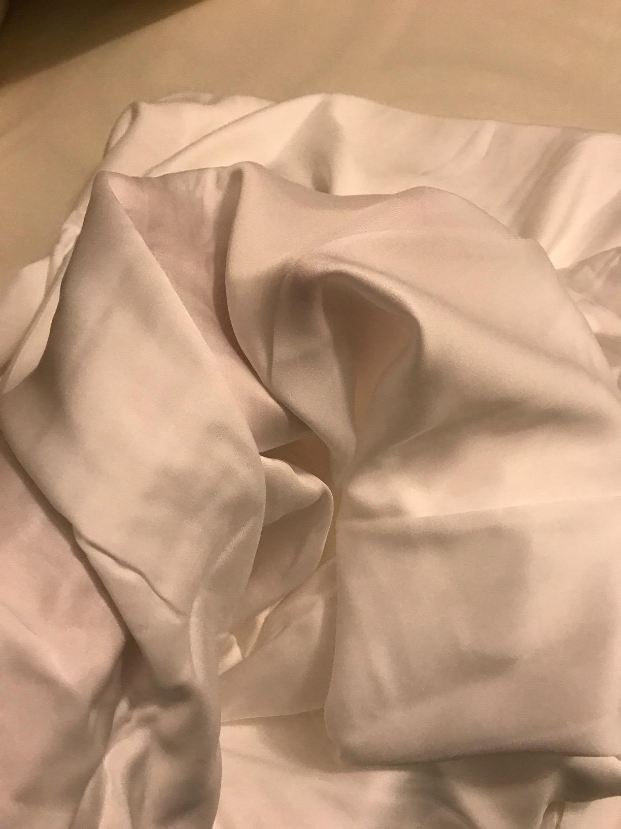 Hotel Sheets Direct 4 Piece Bed Sheet Set Queen Size, 100% Viscose Derived from Bamboo Sheets Set with 2 Pillowcases, Cooling & Breathable Luxury Bedding, Moisture-Wicking & Silky Soft Texture, Sand customer photo 2