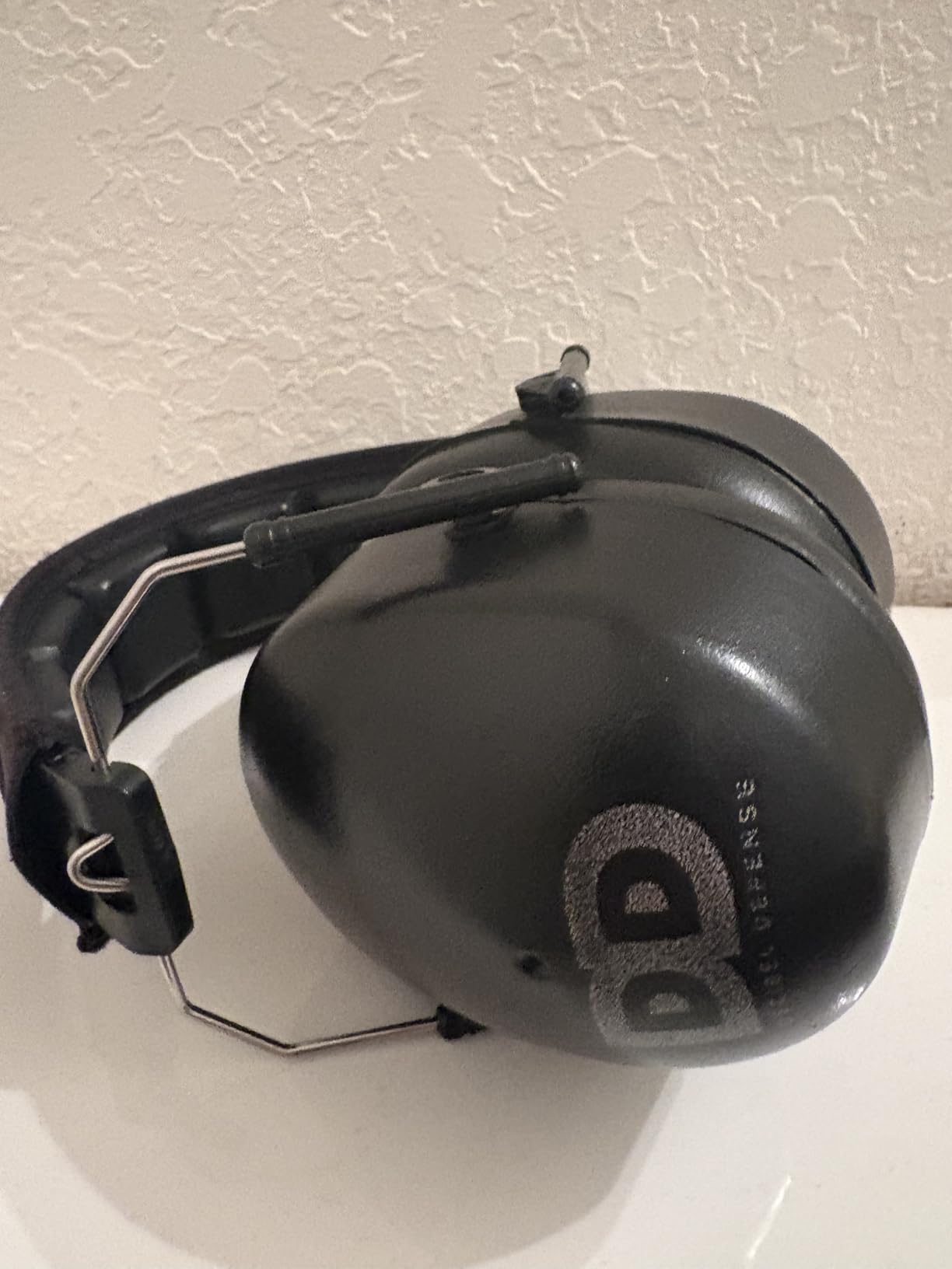 DECIBEL DEFENSE Ear Protection, 37 dB NRR Ear Muffs (HI-VIZ ORANGE) customer photo 1