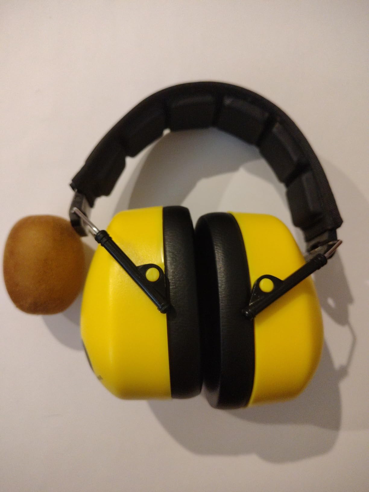 DECIBEL DEFENSE Ear Protection, 37 dB NRR Ear Muffs (HI-VIZ ORANGE) customer photo 2