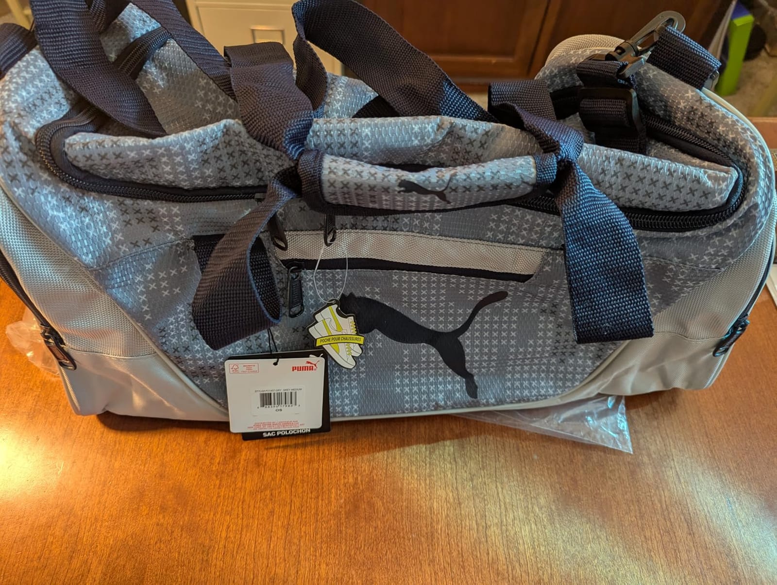 PUMA Contender Duffel Bag with Removable Strap & Shoe Pocket customer photo 2