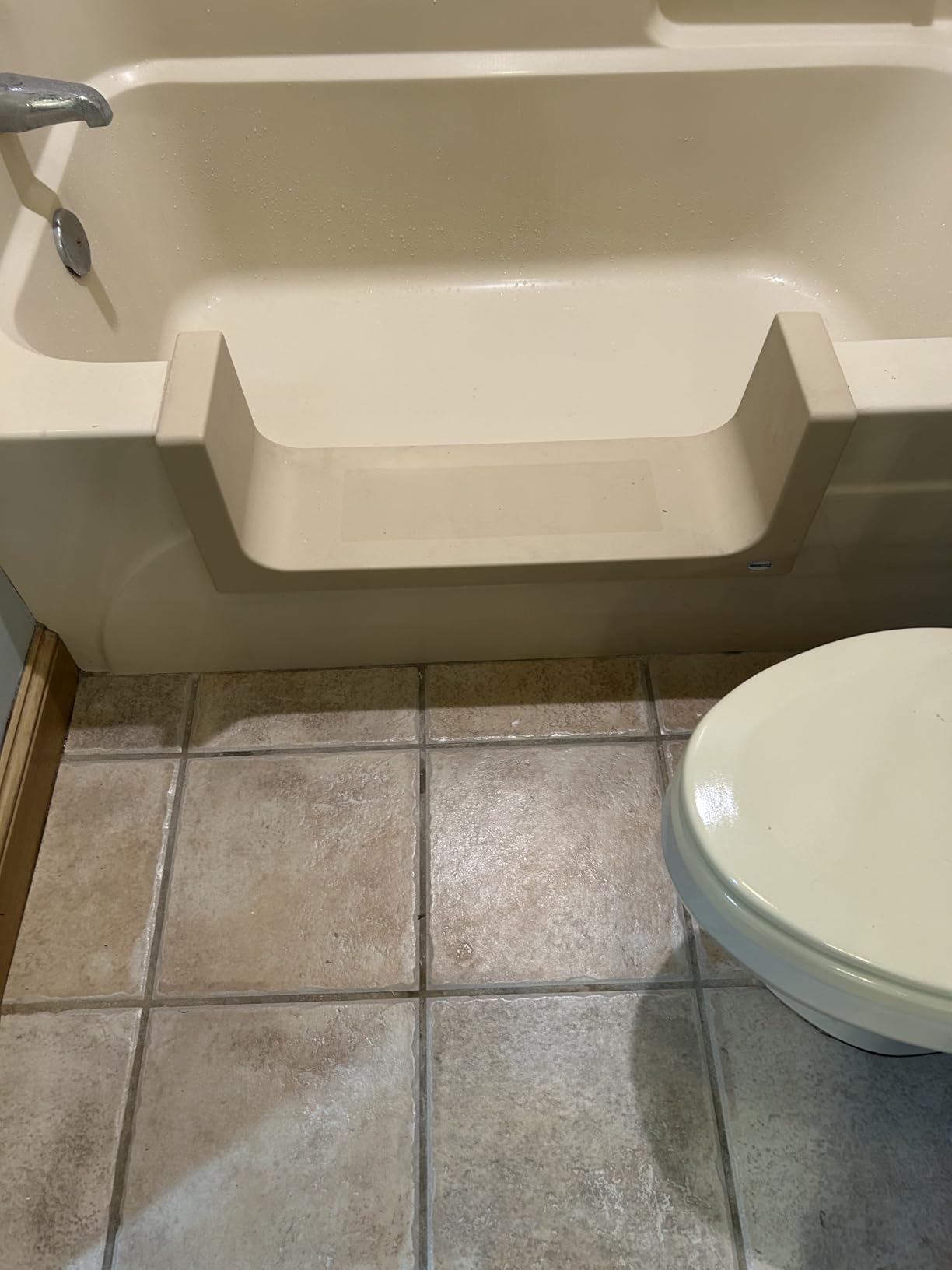 CleanCut Step Tub Conversion Kit, White, Large customer photo 2