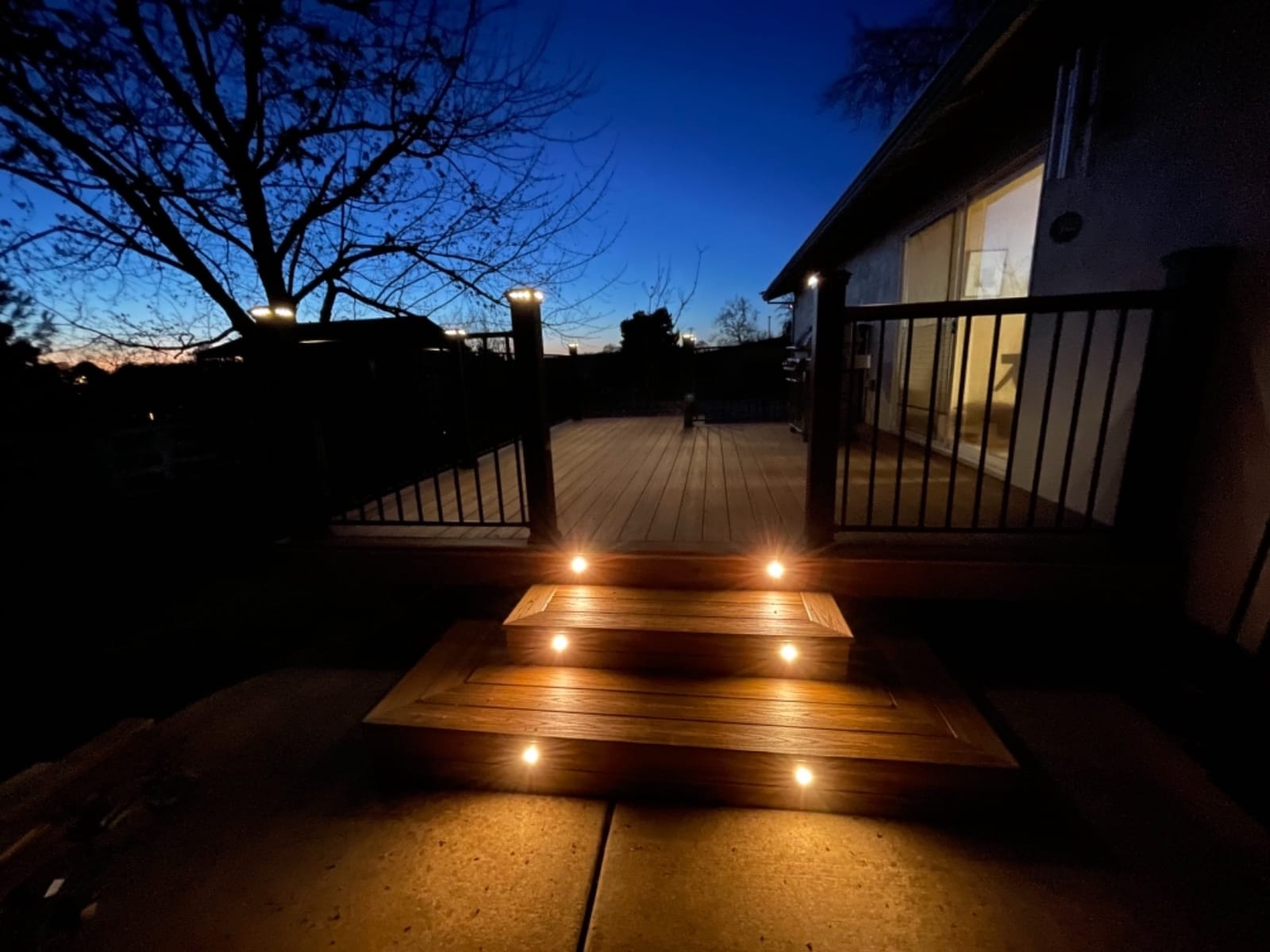 LED Deck Lights Kit 12V Low Voltage Waterproof IP67 Warm White Recessed Deck Lighting In Ground Light for Step Stair Garden Patio Wood Floor Outdoor Landscape Accent Lights Fixtures (Pack of 10) customer photo 2