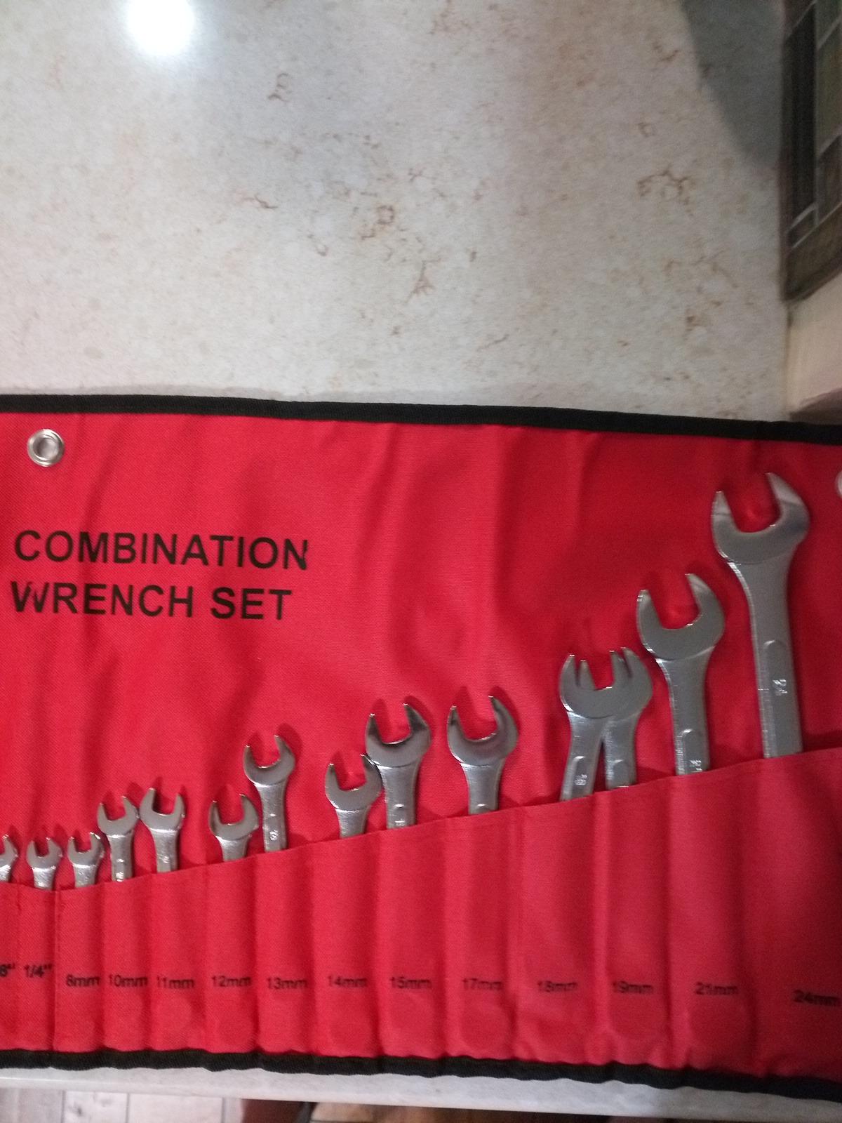 24-Piece All-Purpose Master Combination Wrench Set with Roll-up Pouch | SAE 1/4