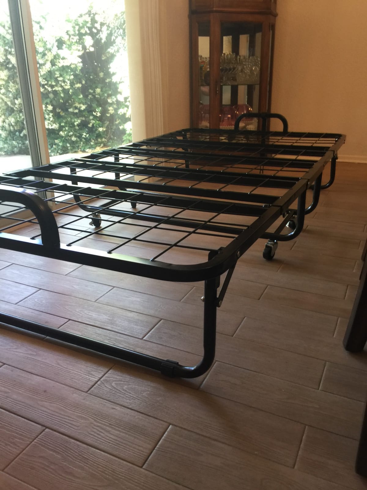 Milliard Deluxe Diplomat Folding Bed with Mattress for Adults, Twin Size, Portable Foldable Bed with Luxurious Memory Foam Mattress & Super Strong Frame, 75” x 38