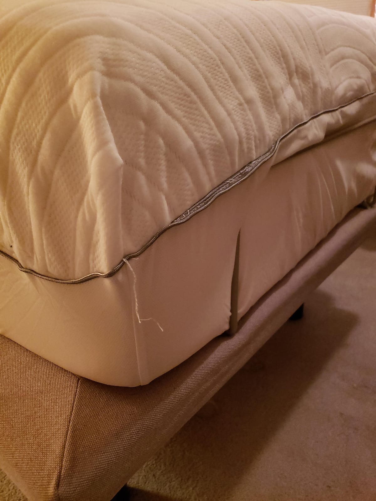 Tempur-Pedic Protect Waterproof Mattress Protector, Queen, White customer photo 2