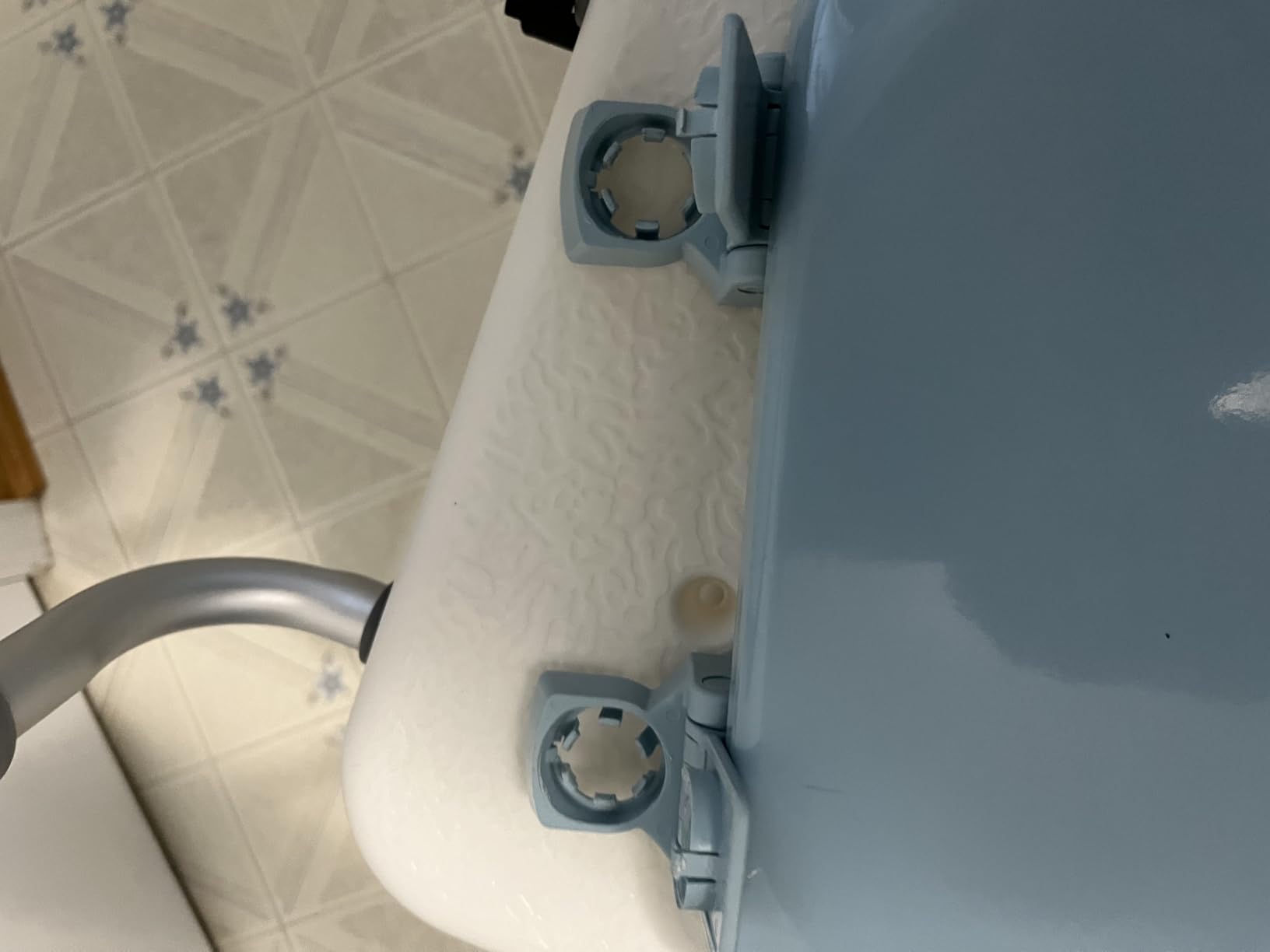 Vive Raised Toilet Seat Riser for Seniors (with Handles) - Handicap Rail customer photo 1