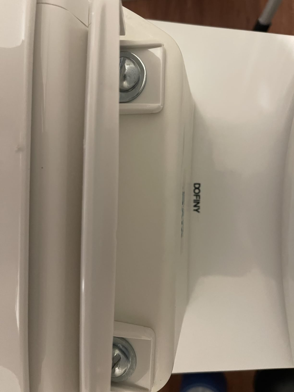 Vive Raised Toilet Seat Riser for Seniors (with Handles) - Handicap Rail customer photo 2