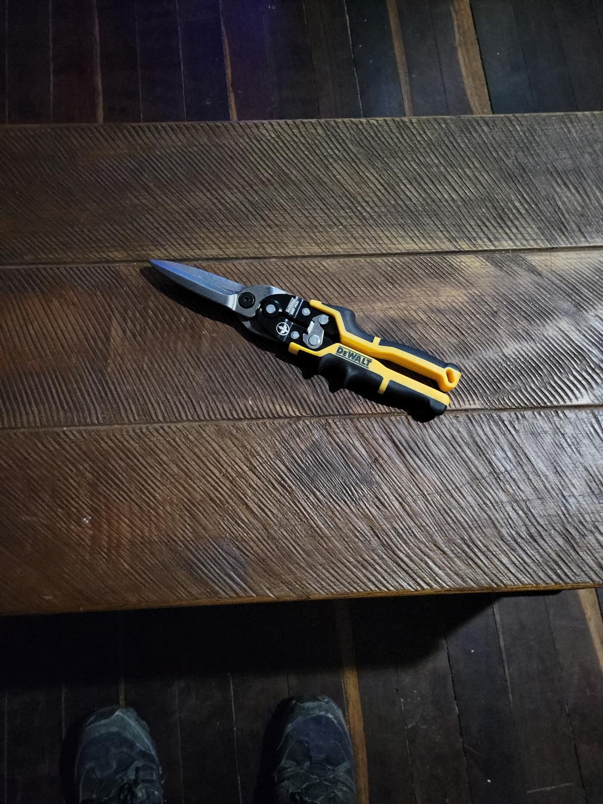 DeWalt DWHT14681 Straight Long Cut Aviation Snip (1 Pack) customer photo 1