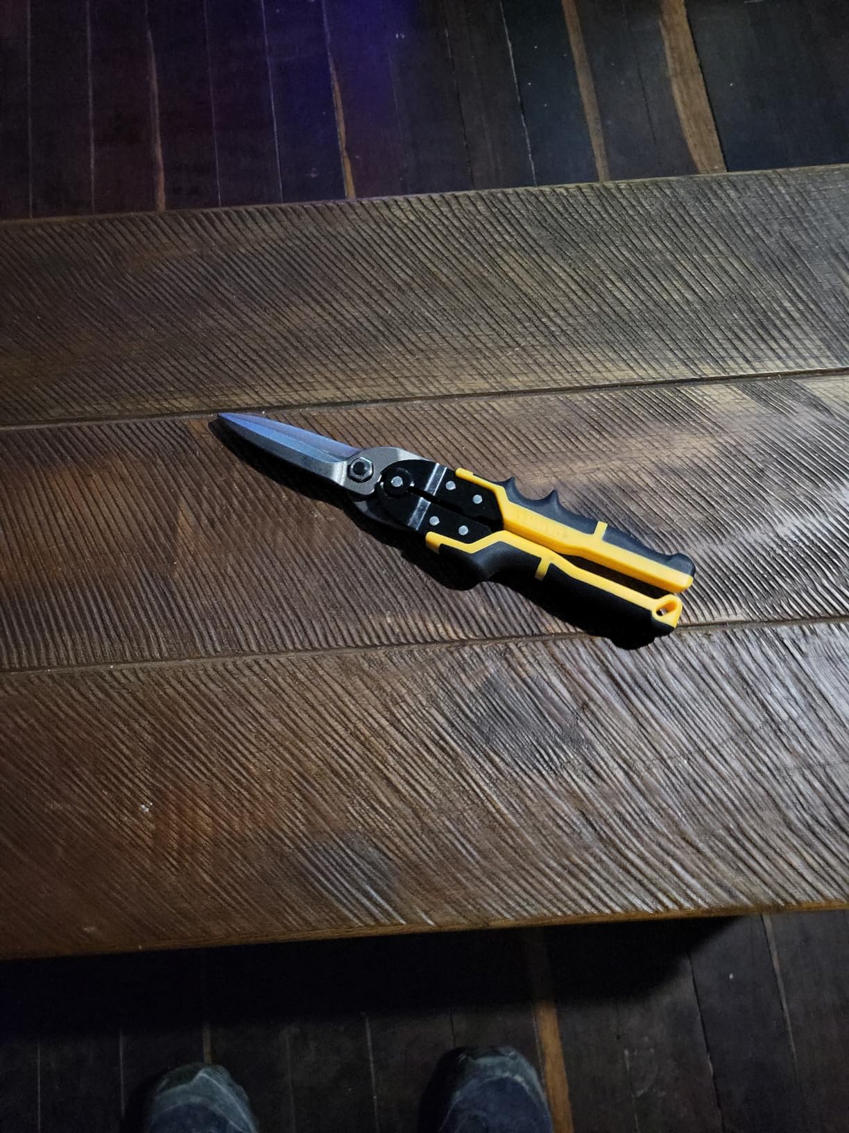 DeWalt DWHT14681 Straight Long Cut Aviation Snip (1 Pack) customer photo 2