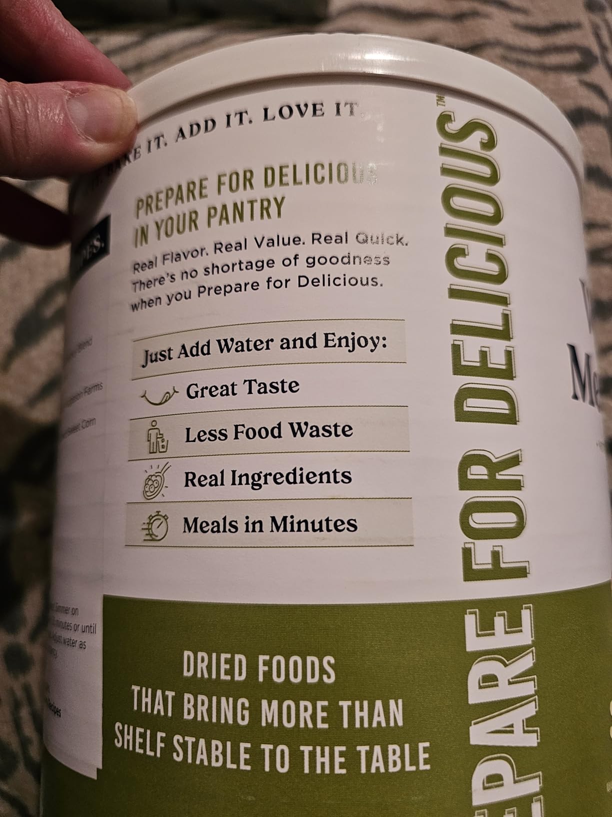 Augason Farms Vegetable Medley Blend Emergency Food Supply, 778 Servings customer photo 2