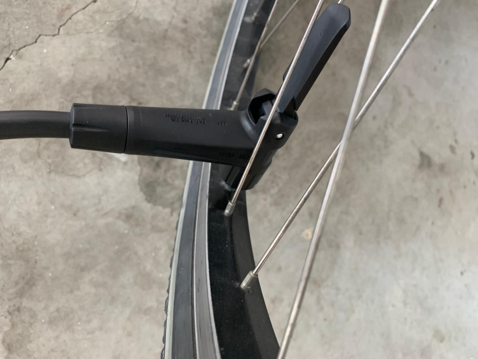 BIKETUBE Air Handler Bike Floor Pump with Industrial Gauge customer photo 1