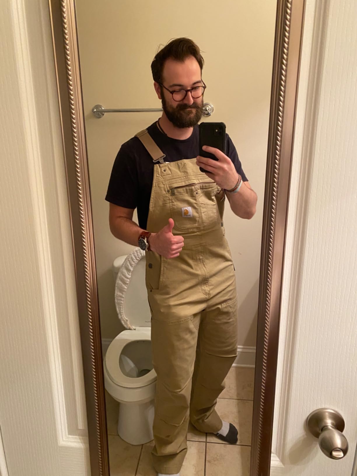 Carhartt Men's Rigby Bib Overall customer photo 2