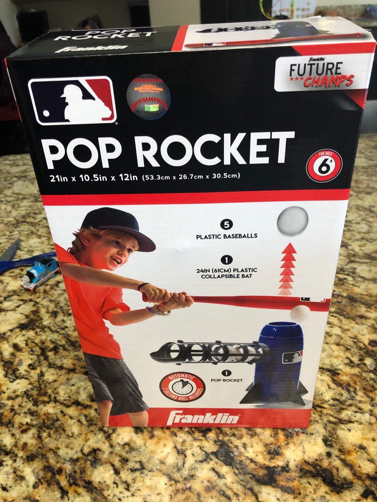Franklin Sports Pop Rocket Baseball Hitting Training Aid customer photo 1