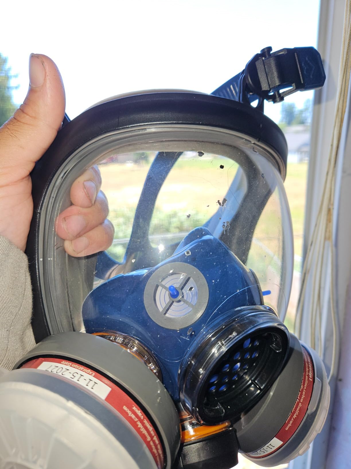 Parcil Distribution Full Face Respirator with Filter customer photo 1