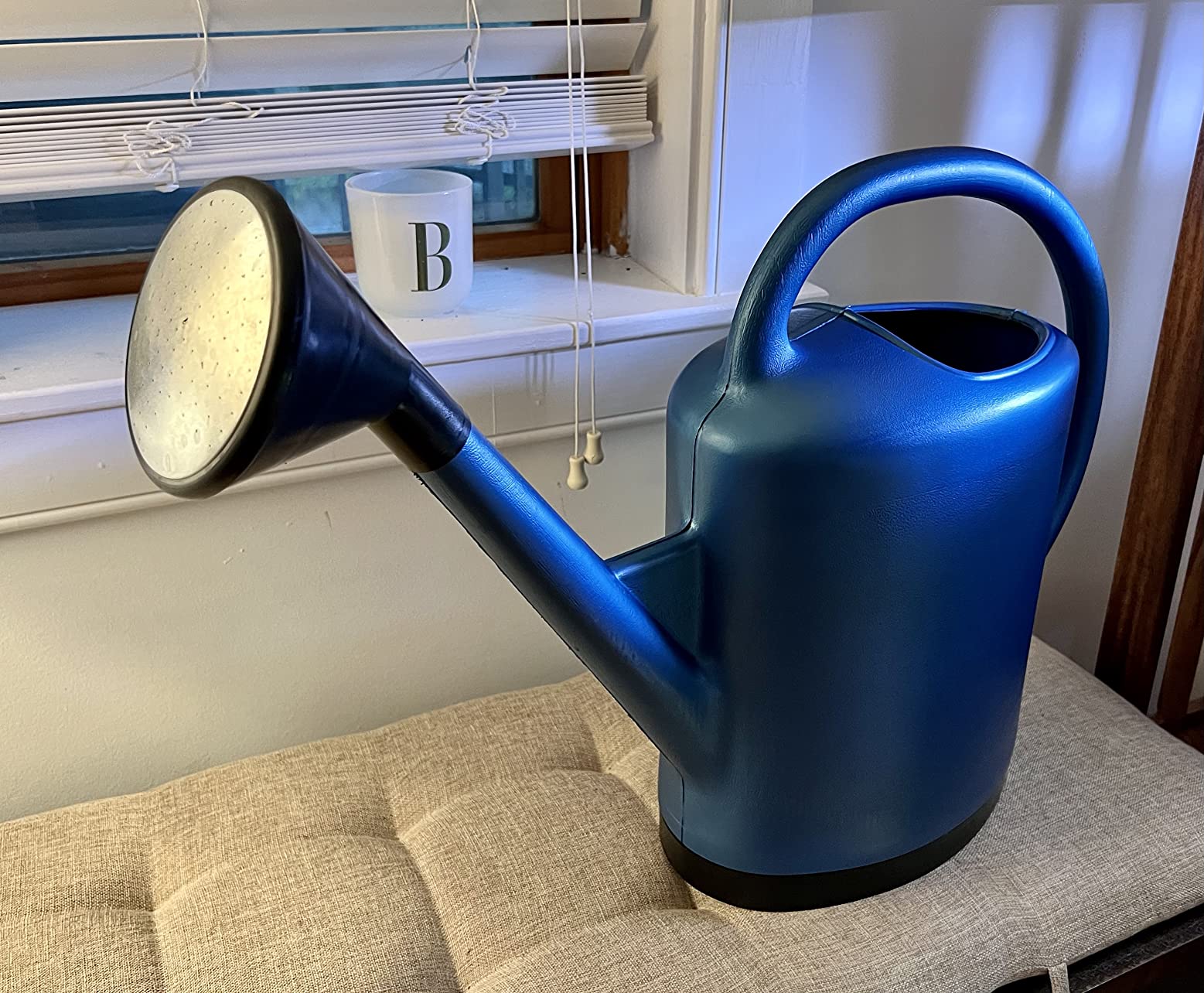 Gardener's Supply Company French Blue Watering Can - 3 Gallon customer photo 1