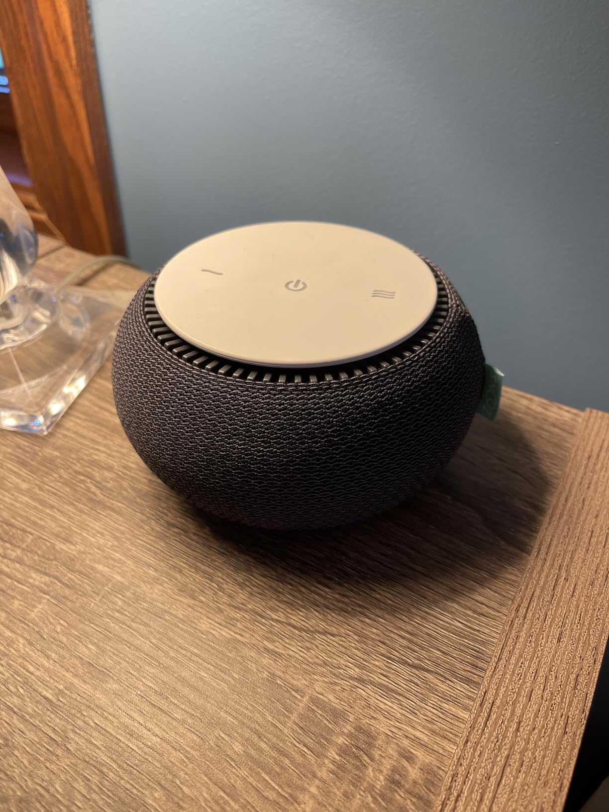 SNOOZ Original Smart White Noise Sound Machine, Real Fan Inside for Sleep | Natural Sound from a Real Fan, Non-Looping White Noise, App Scheduler, 10 Levels, Masks Snoring, Office Privacy & Neighbors customer photo 2