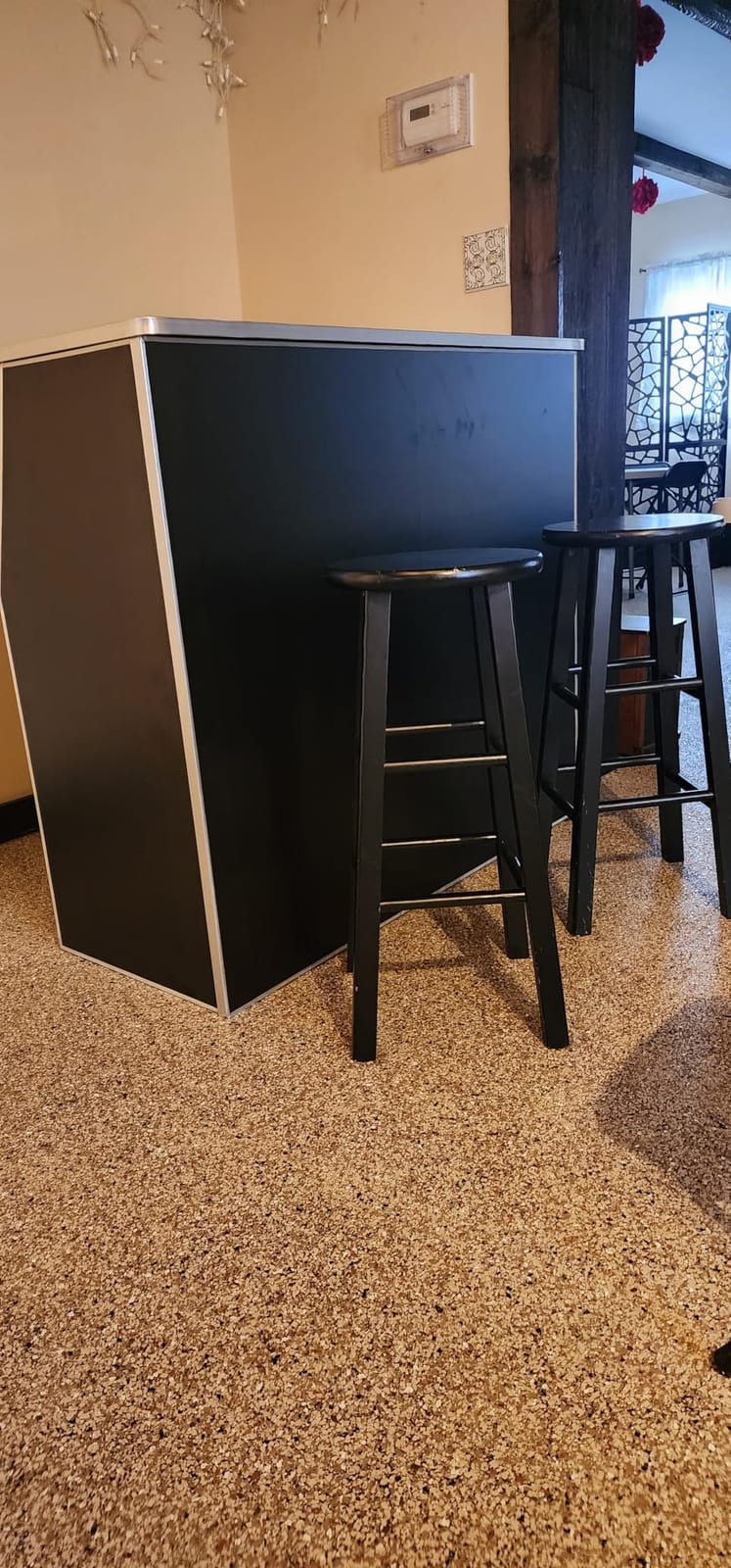 Flash Furniture Laminate Folding Event Bar, White customer photo 2