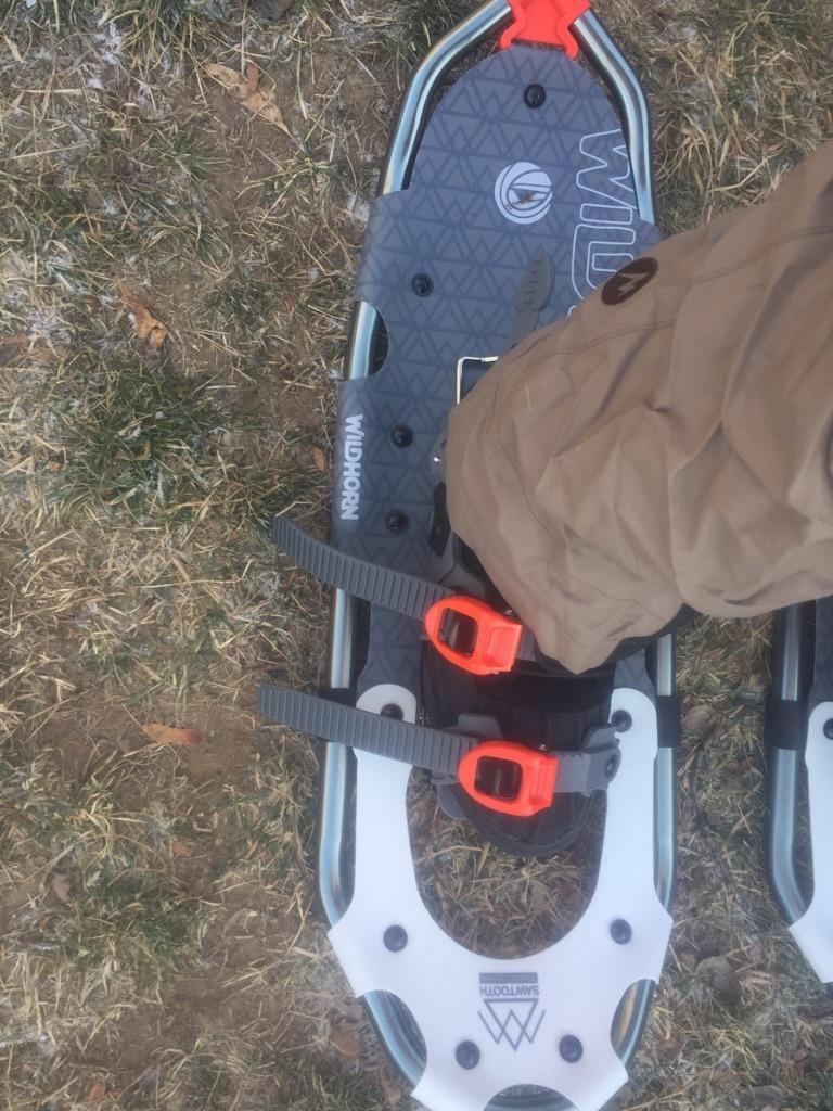 Wildhorn Outfitters Sawtooth Snow Shoes Women, Mens, and Youth. Fully Adjustable Snowshoes Bindings, Lightweight Material, Hard Pack Grip Teeth customer photo 2