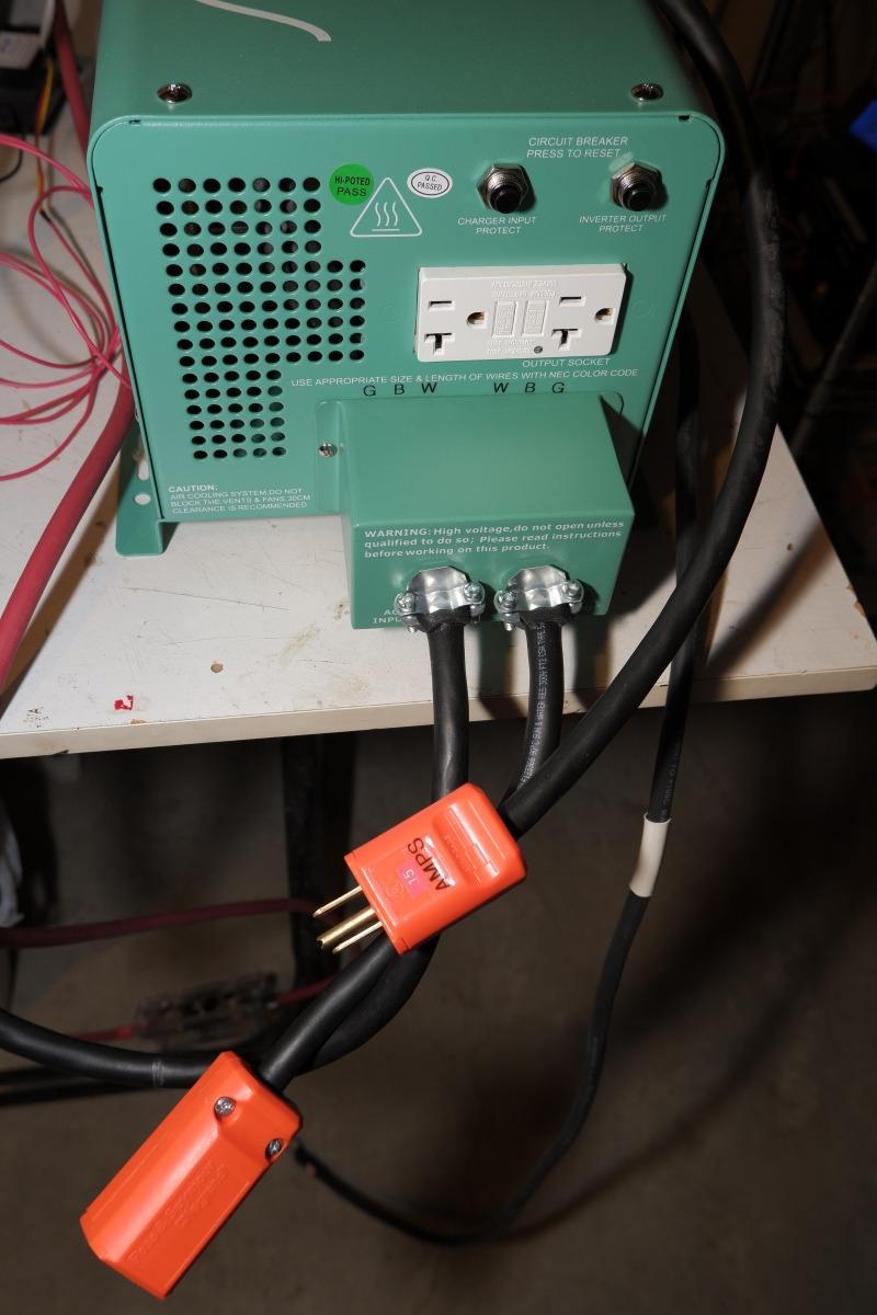 AIMS 2500W 12V Pure Sine Inverter Charger w/Transfer Switch 120V Backup customer photo 2
