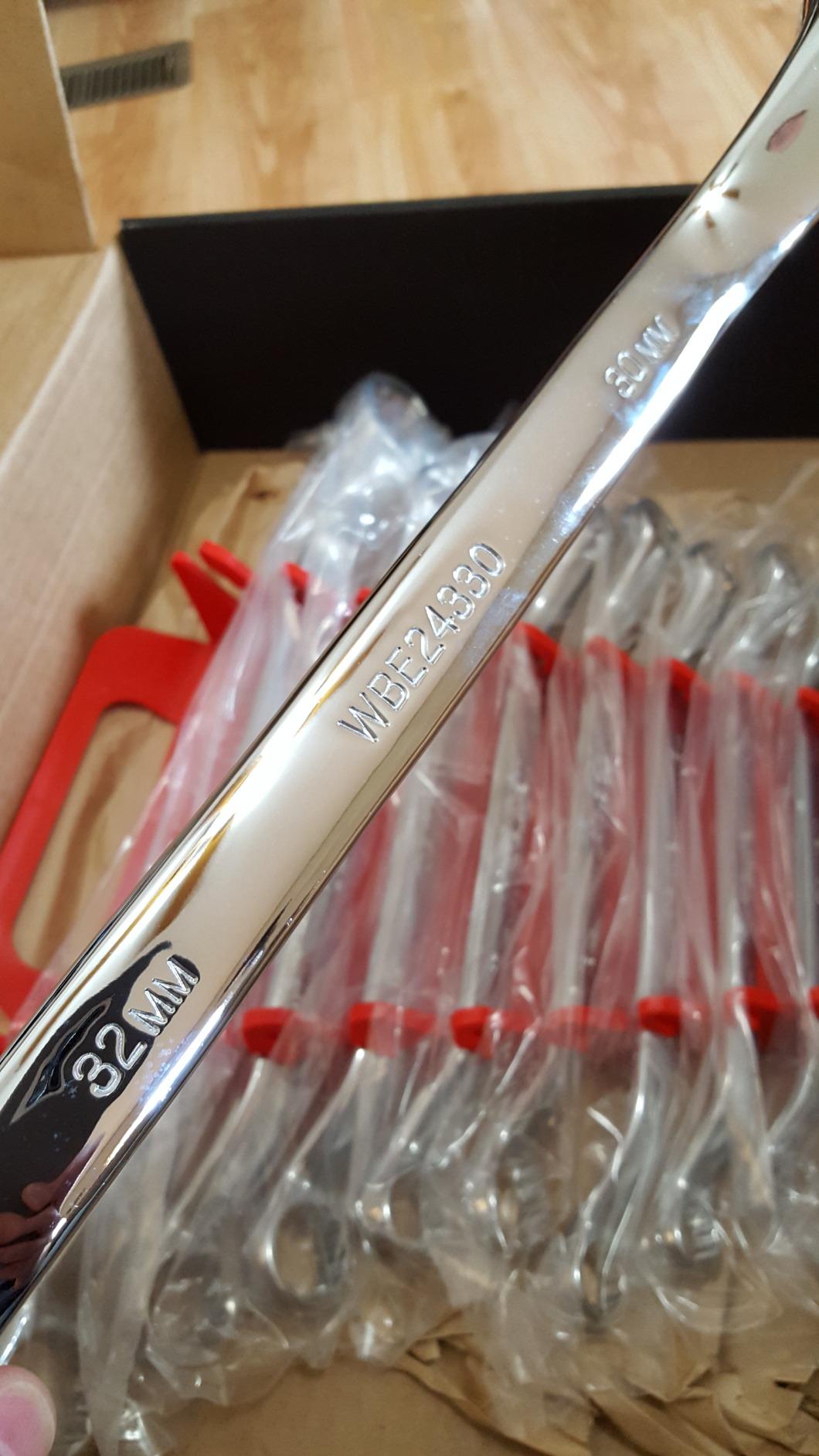 TEKTON 45-Degree Offset Box End Wrench Set, 11-Piece | WBE24411 customer photo 1