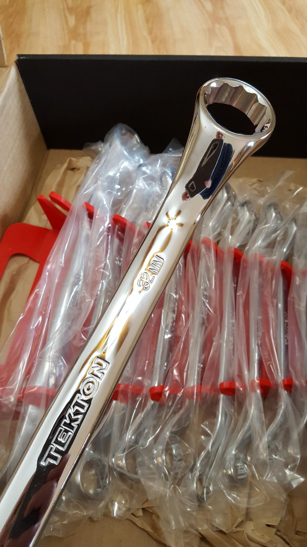 TEKTON 45-Degree Offset Box End Wrench Set, 11-Piece | WBE24411 customer photo 2