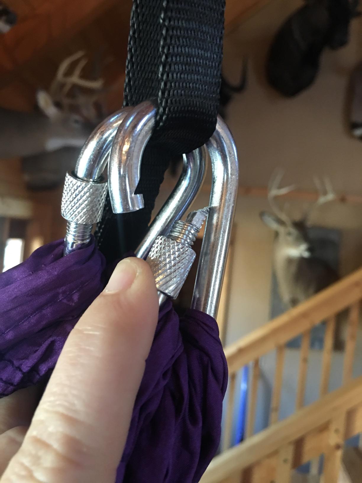 ZELUS Aerial Yoga Swing Sling Strong Yoga Hammock Kit Set Trapeze Inversion Equipment Include 2 Extensions Straps and Ceiling Mounting Kit customer photo 2