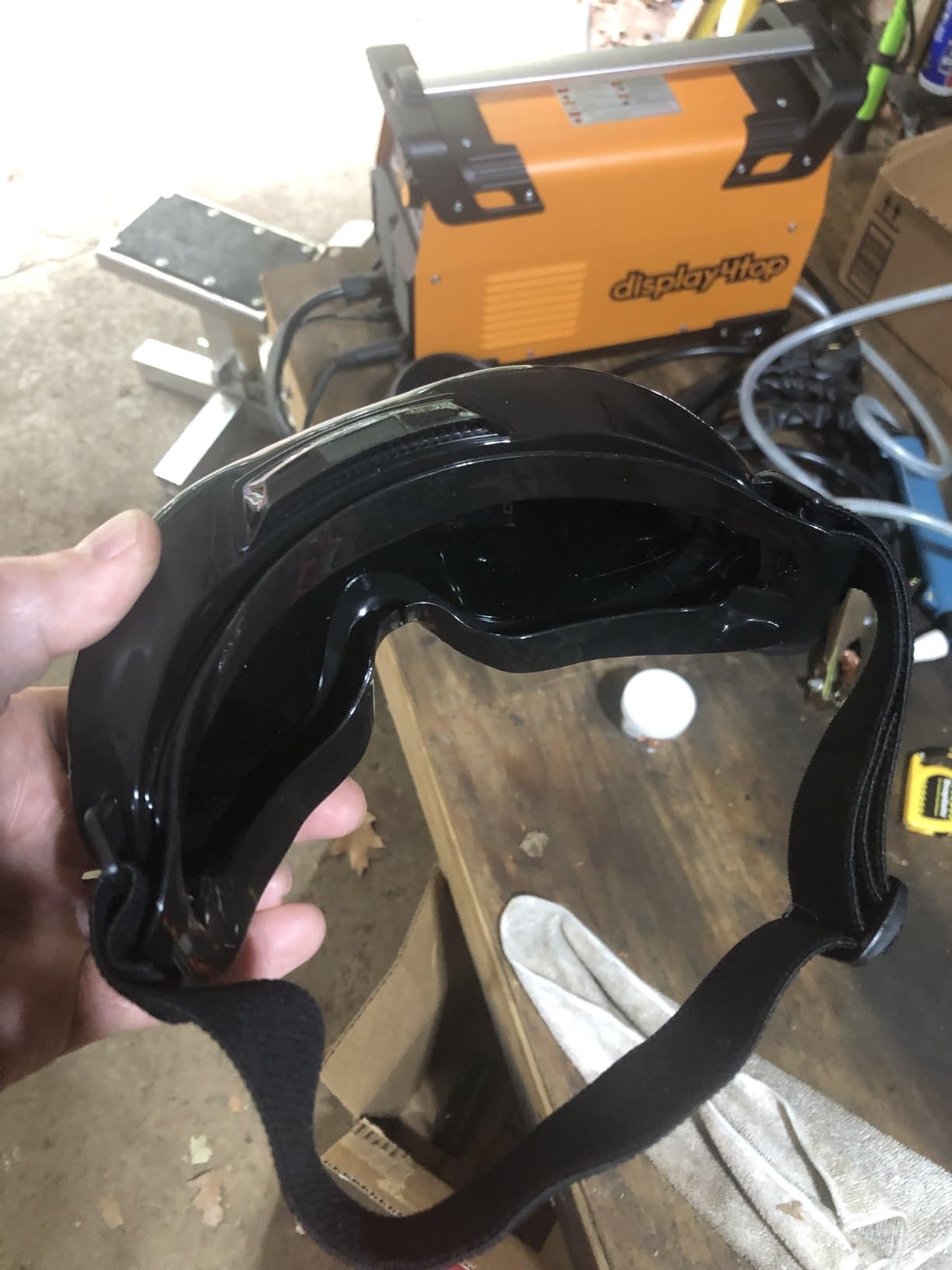 KwikSafety - Charlotte, NC - Black Welding Goggles Brazing Flame Cutting Eye Protection customer photo 1