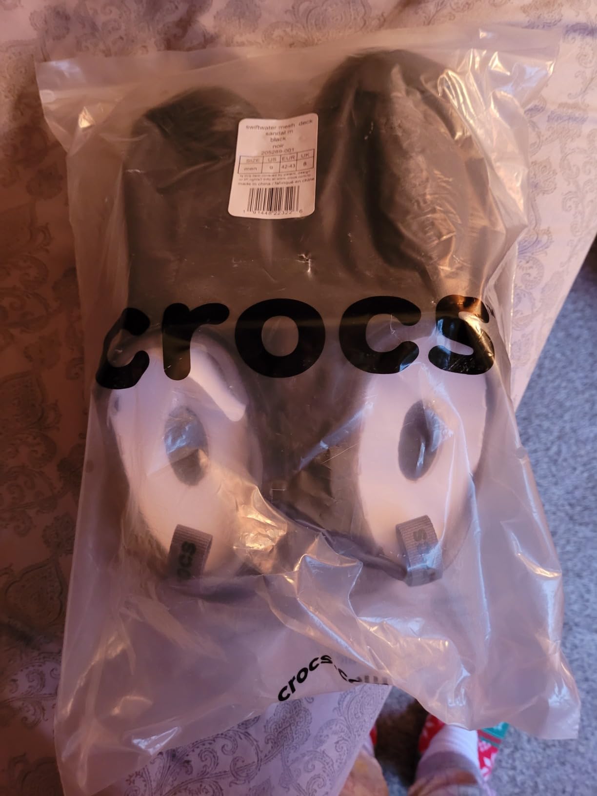 Crocs Men's Swiftwater Mesh Deck Sandals customer photo 1