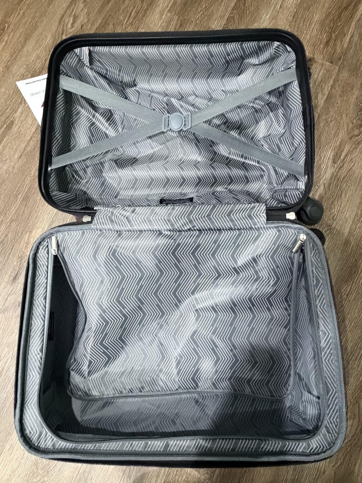 Travelers Club Chicago Hardside Expandable Spinner Luggage, Teal, 22