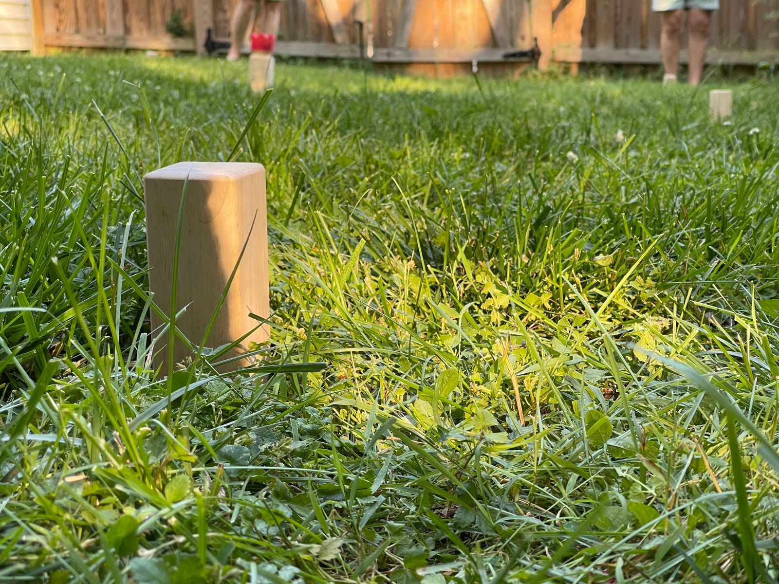 Juegoal Kubb Game Set Backyard Game Set Outdoor Tossing Game Set with Carrying Bag customer photo 2