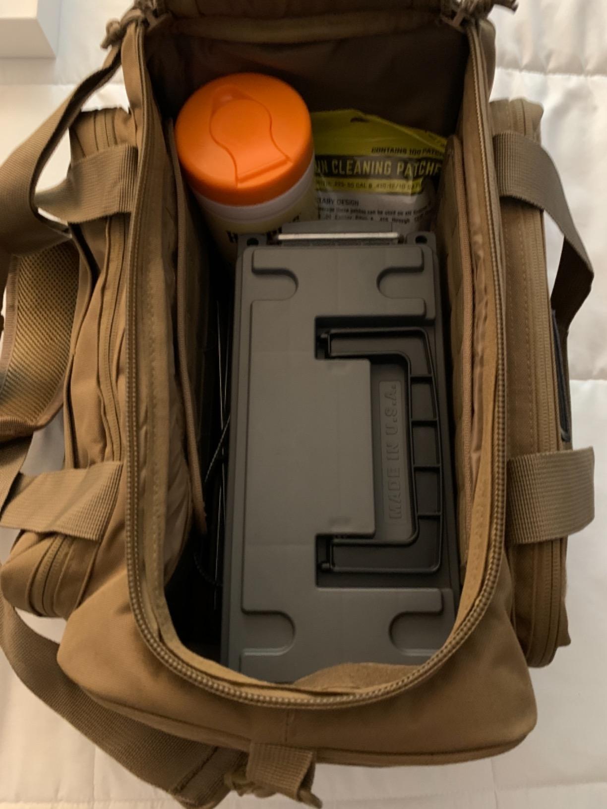 Tactical Gun Range Bag Deluxe Pistol Shooting Range Duffle Bags customer photo 1