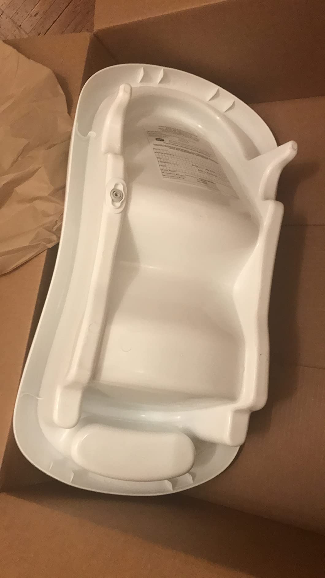 The First Years 4 in 1 Warming Comfort Tub - Convertible Baby Bathtub for Newborns, Infants, and Toddlers - Baby Bath Essentials - Ages 0 Months and Up customer photo 1